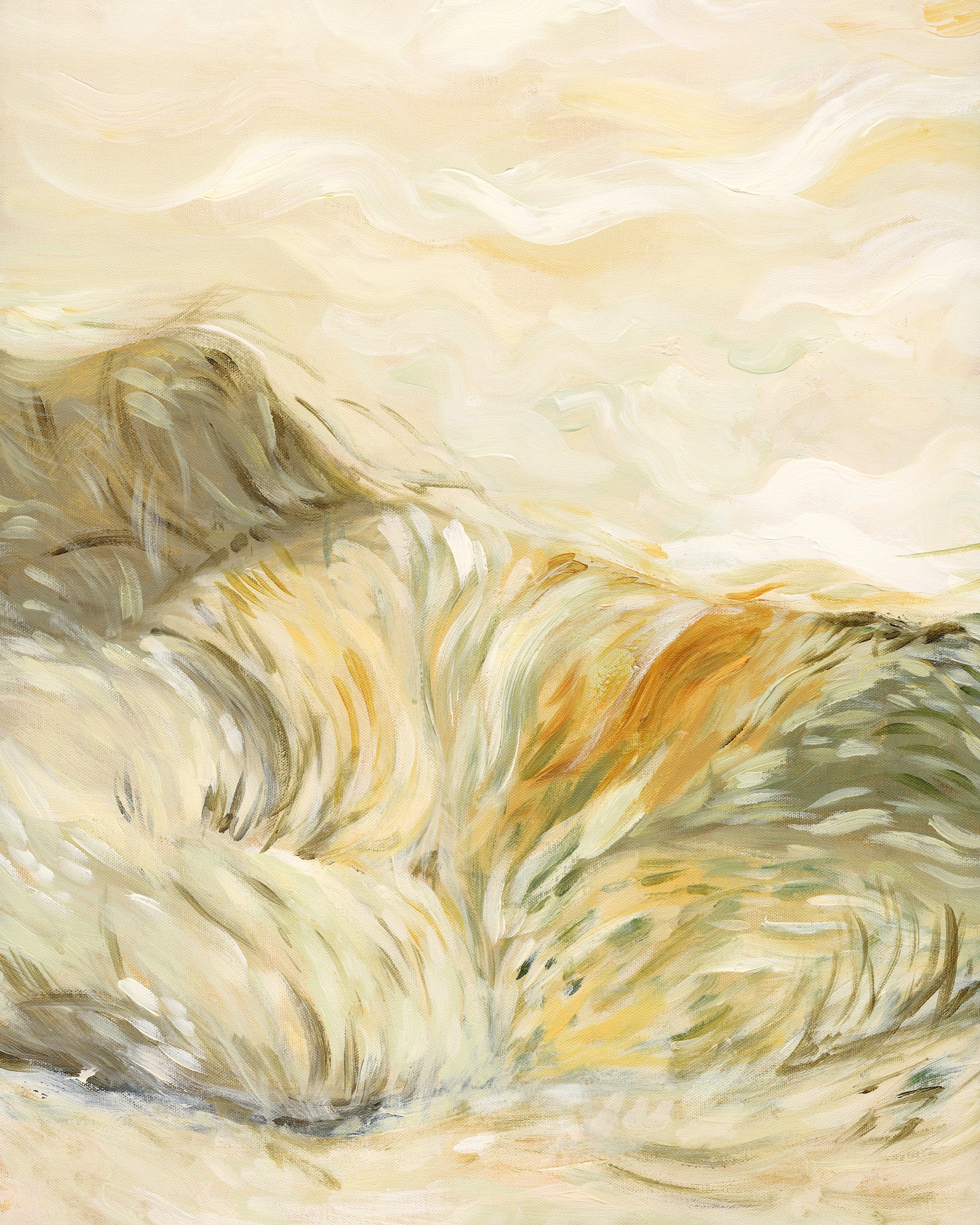Abstract Fields No1 Print