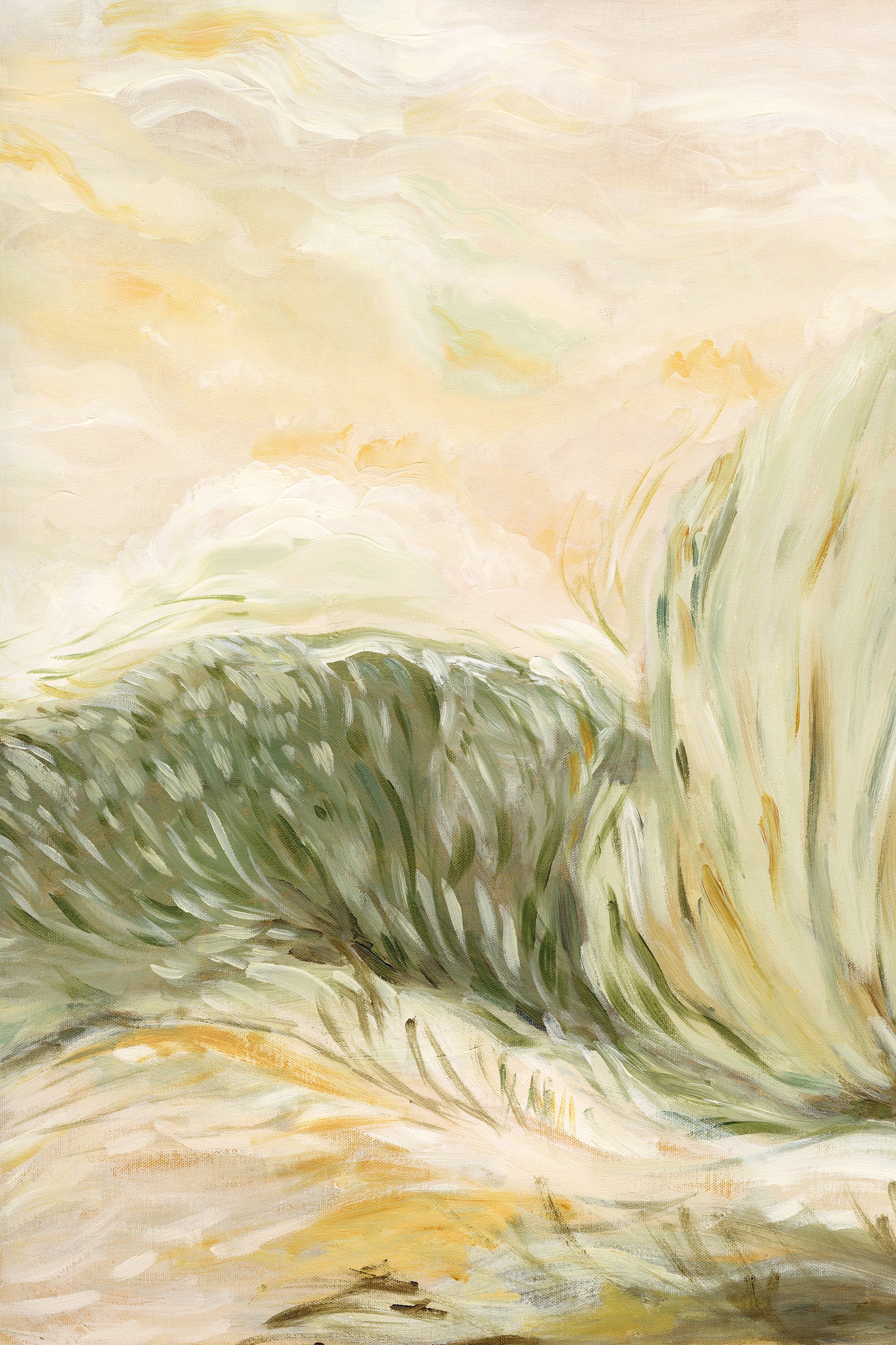Abstract Fields No2 Print