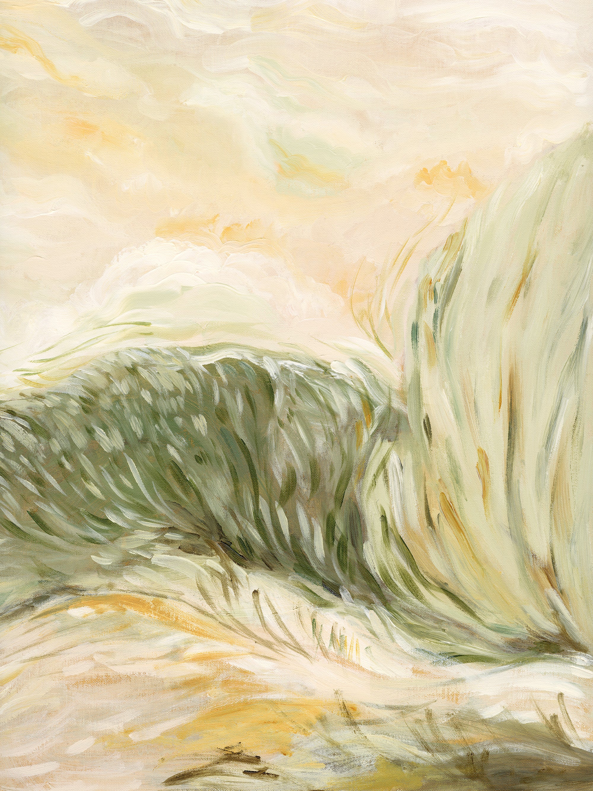 Abstract Fields No2 Print