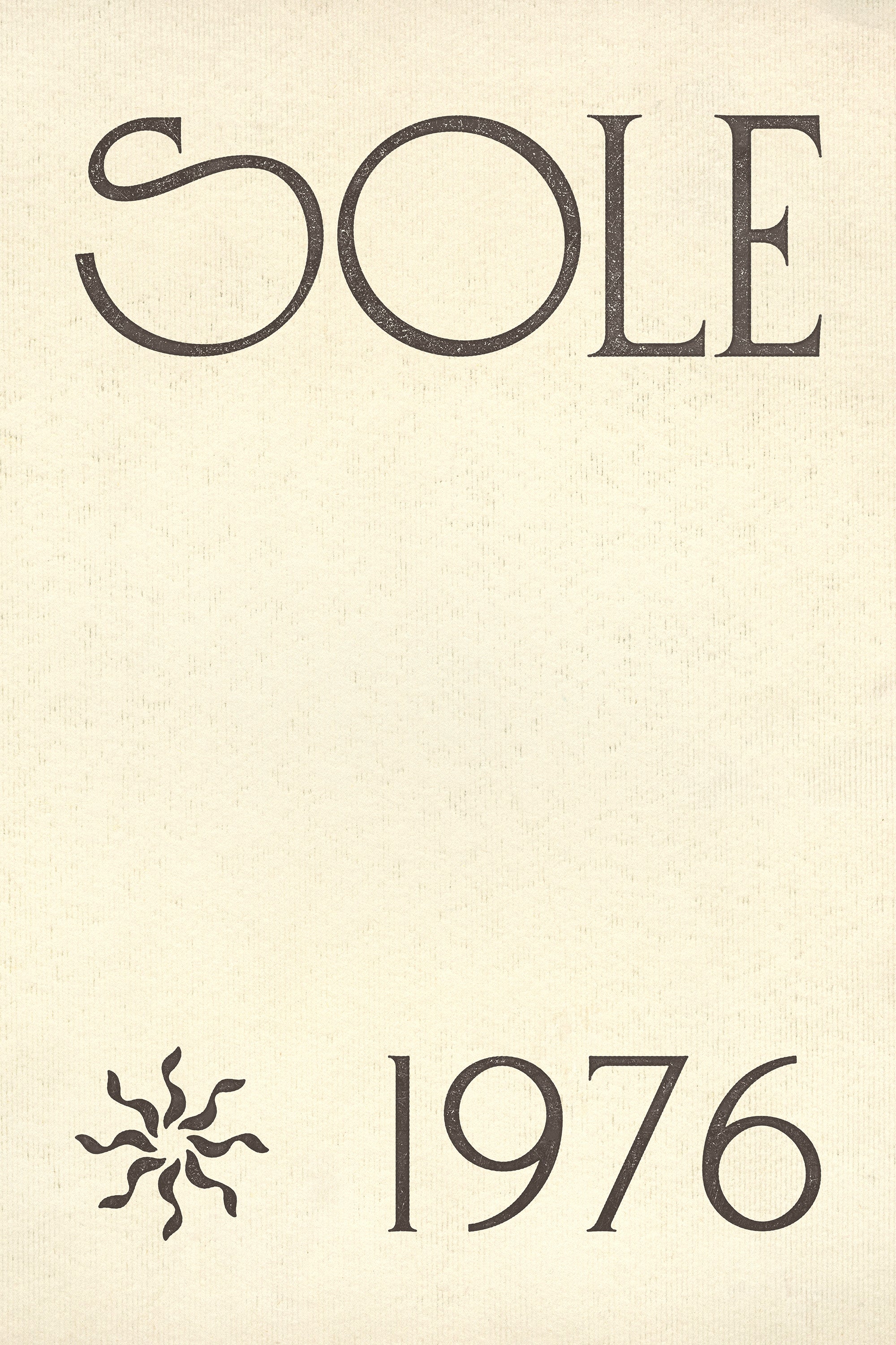 Sole 1976 Print
