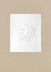 Embossed Scallop Print