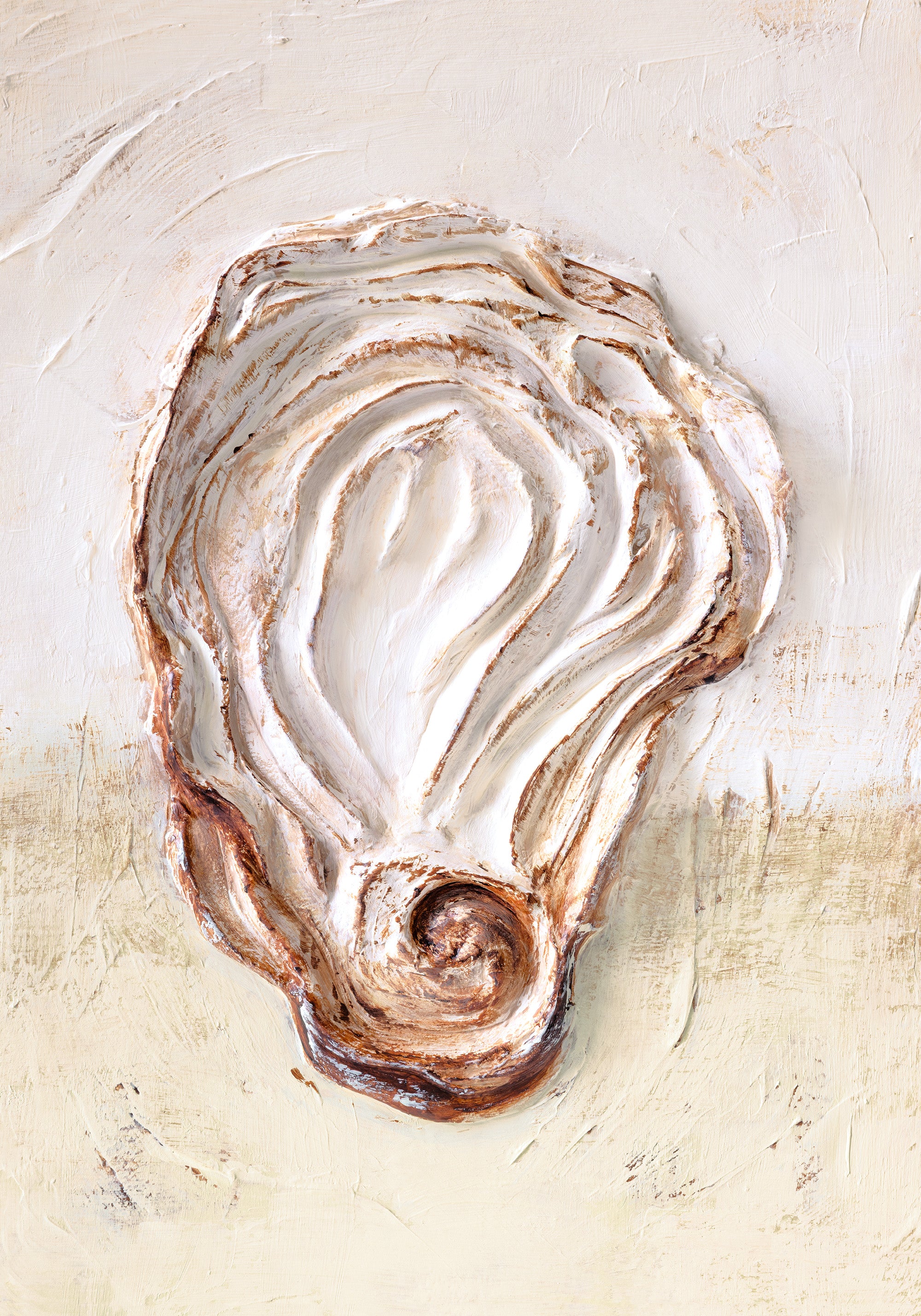 Oyster Form Print