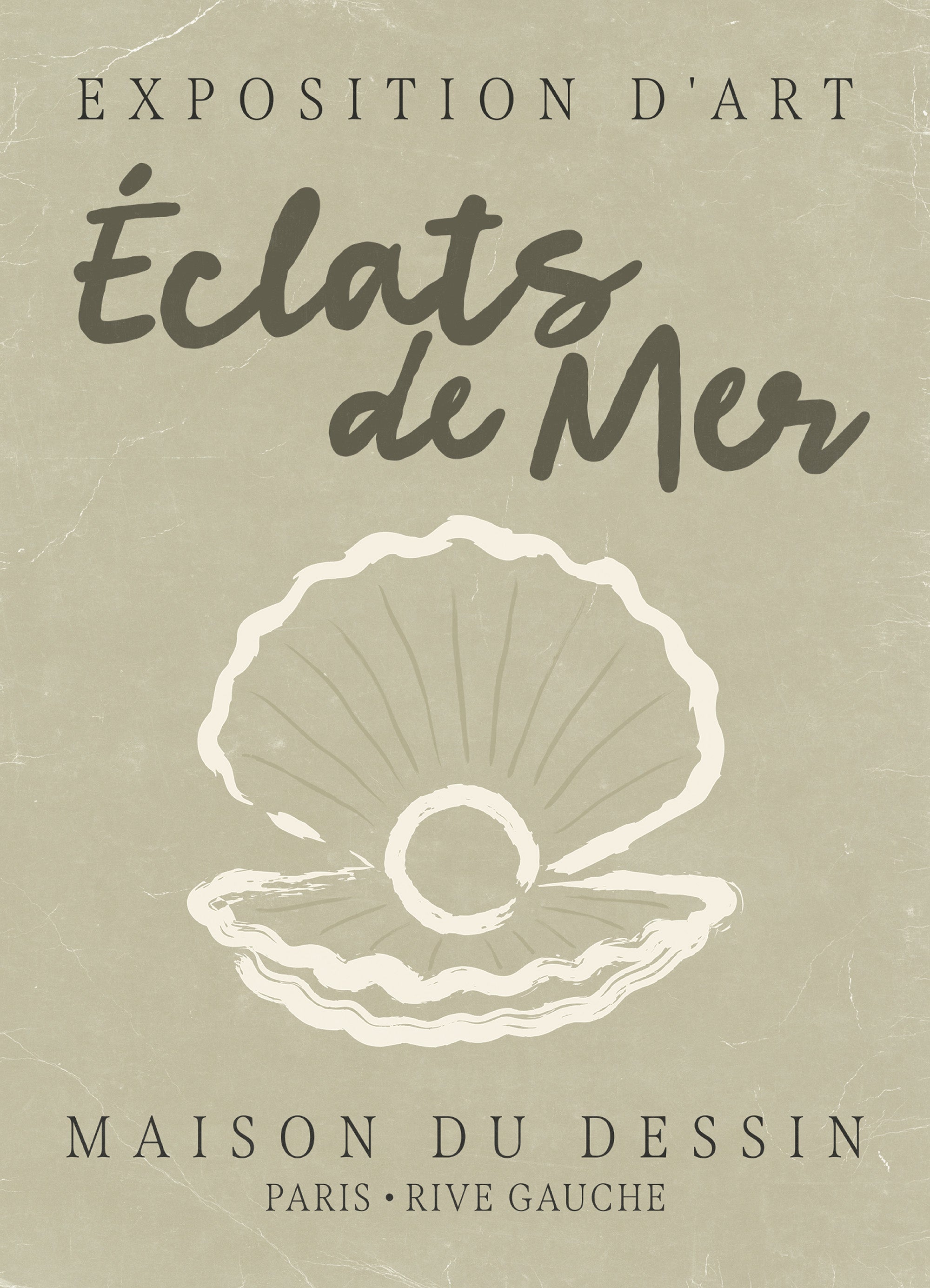 Éclats de Mer Print