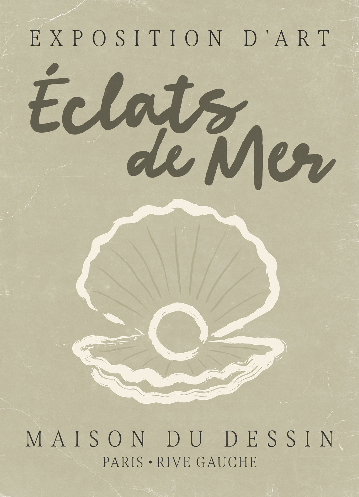 Éclats de Mer Print