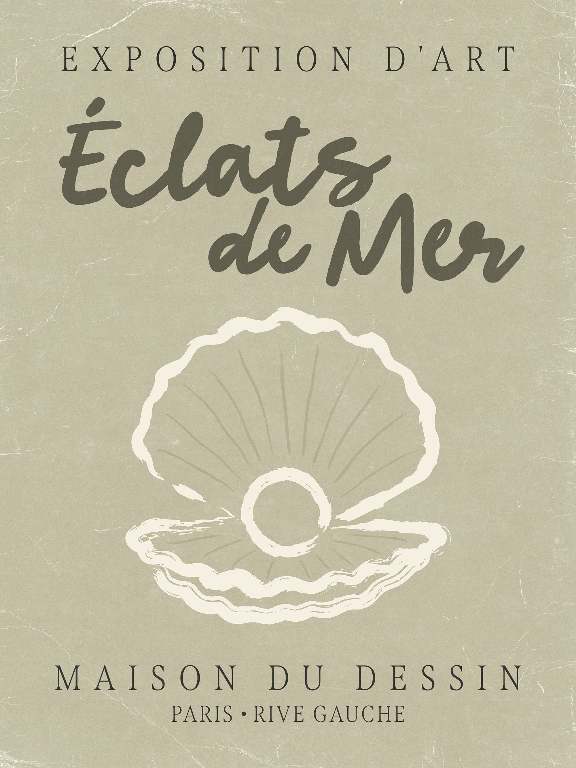 Éclats de Mer Print