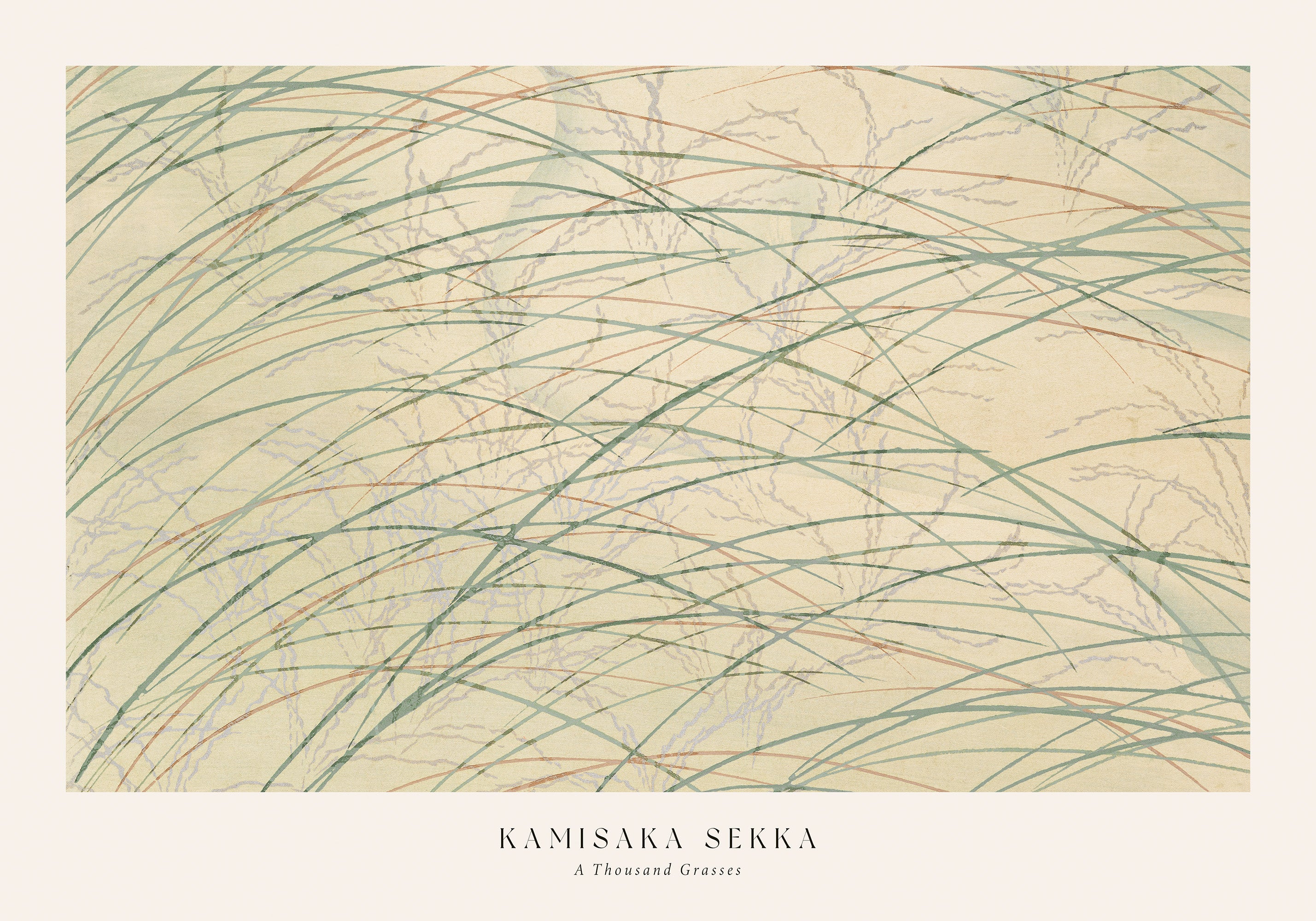Kamisaka Sekka - A Thousand Grasses Pl.17 Print
