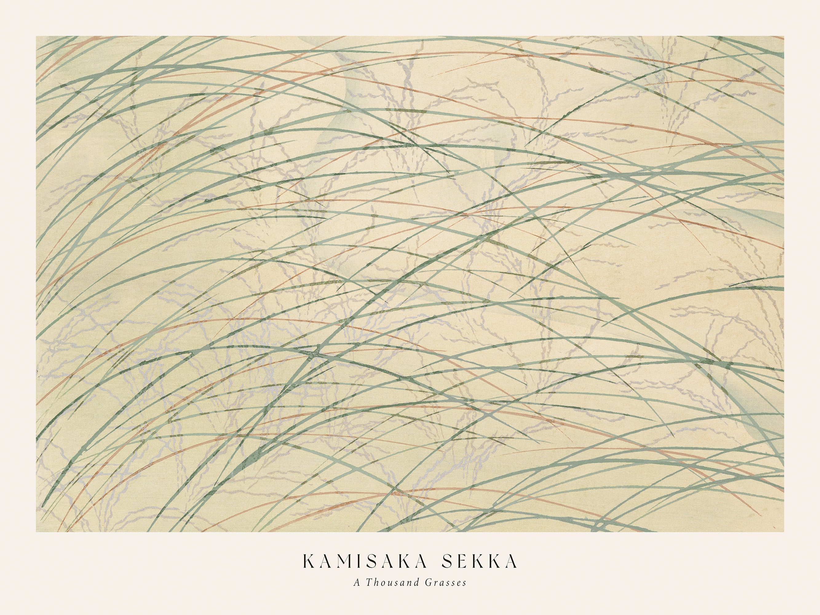 Kamisaka Sekka - A Thousand Grasses Pl.17 Print