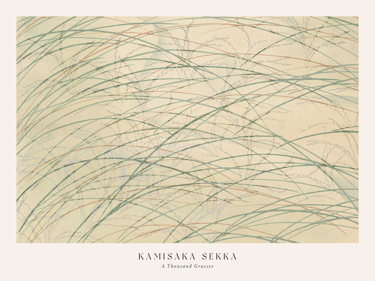 Kamisaka Sekka - A Thousand Grasses Pl.17 Print