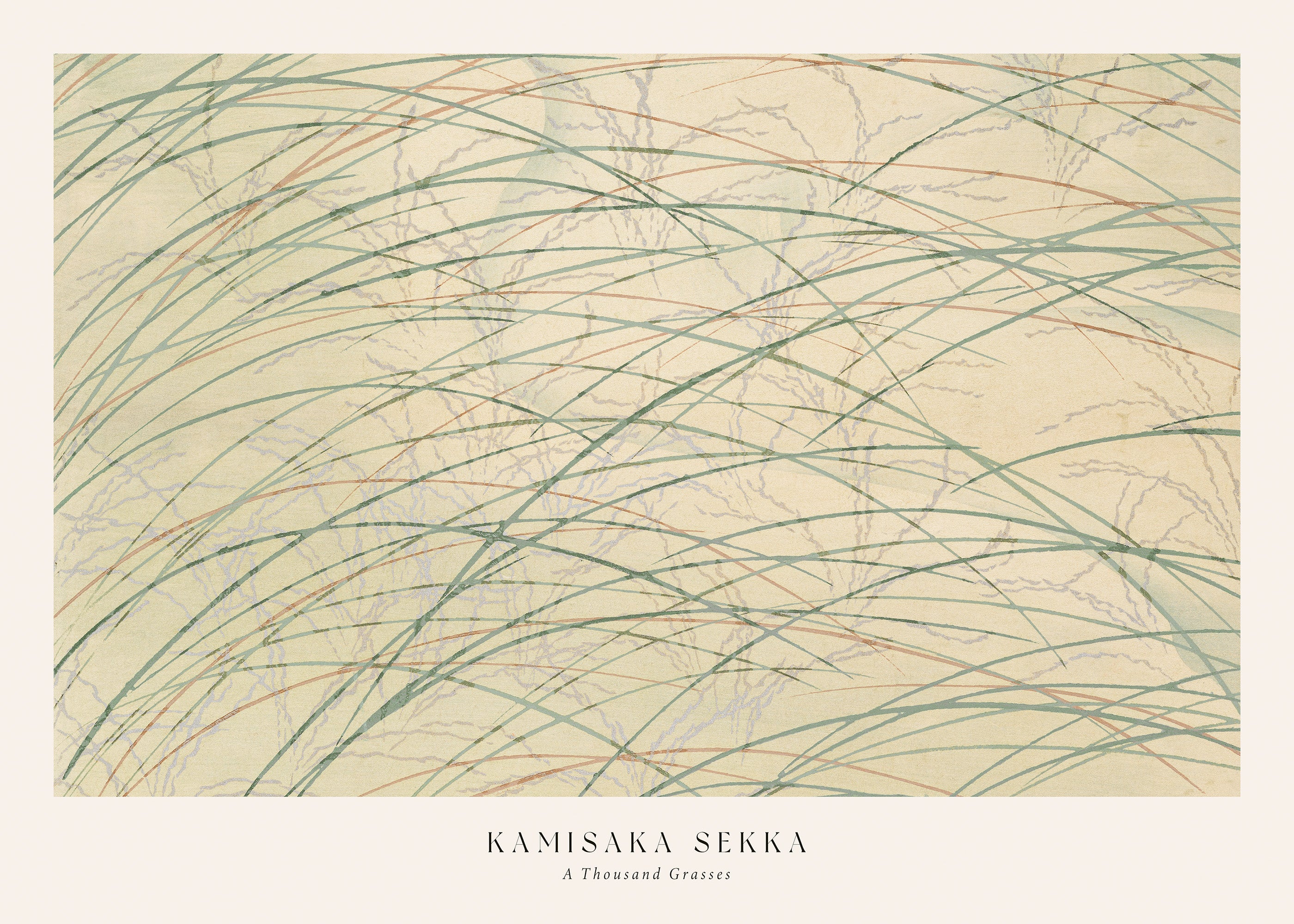 Kamisaka Sekka - A Thousand Grasses Pl.17 Print