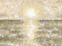 Pointillist Horizon Print
