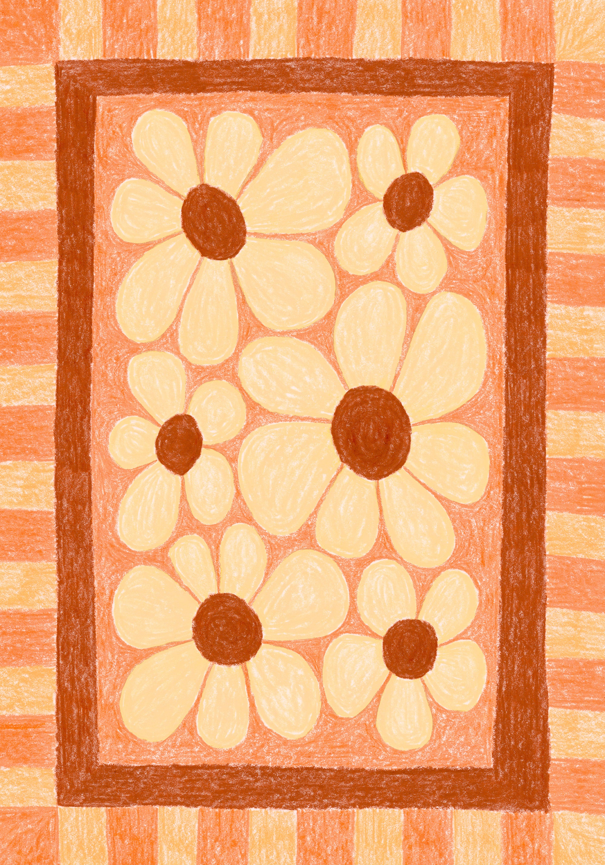 Daisy Days Print