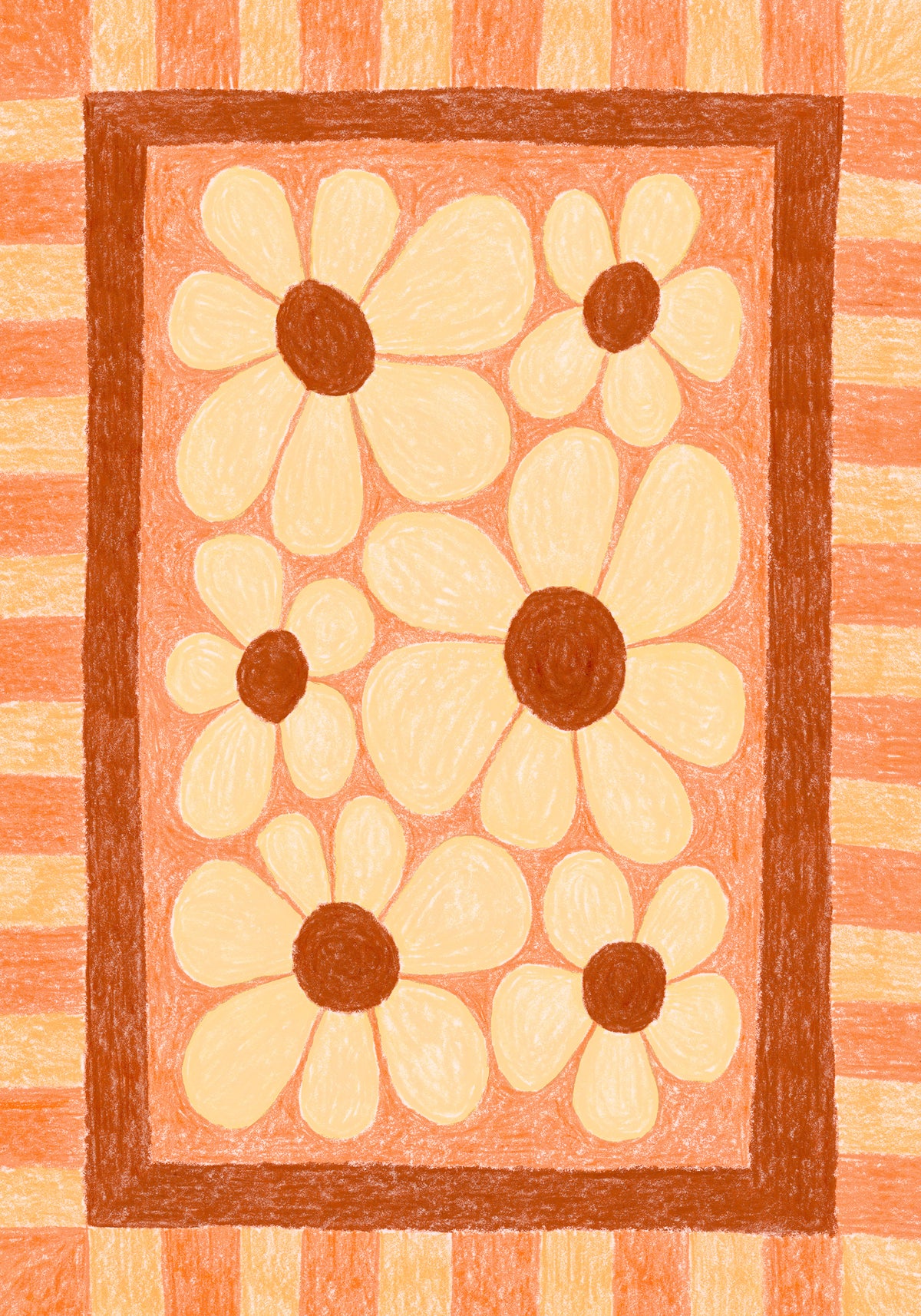Daisy Days Print