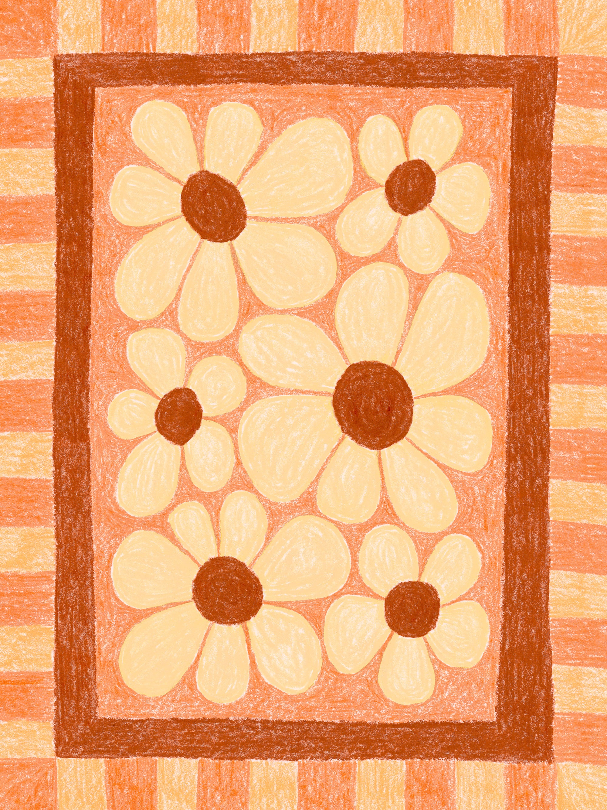 Daisy Days Print