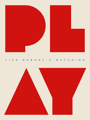 Play Bold Print