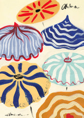 Riviera Parasols Print