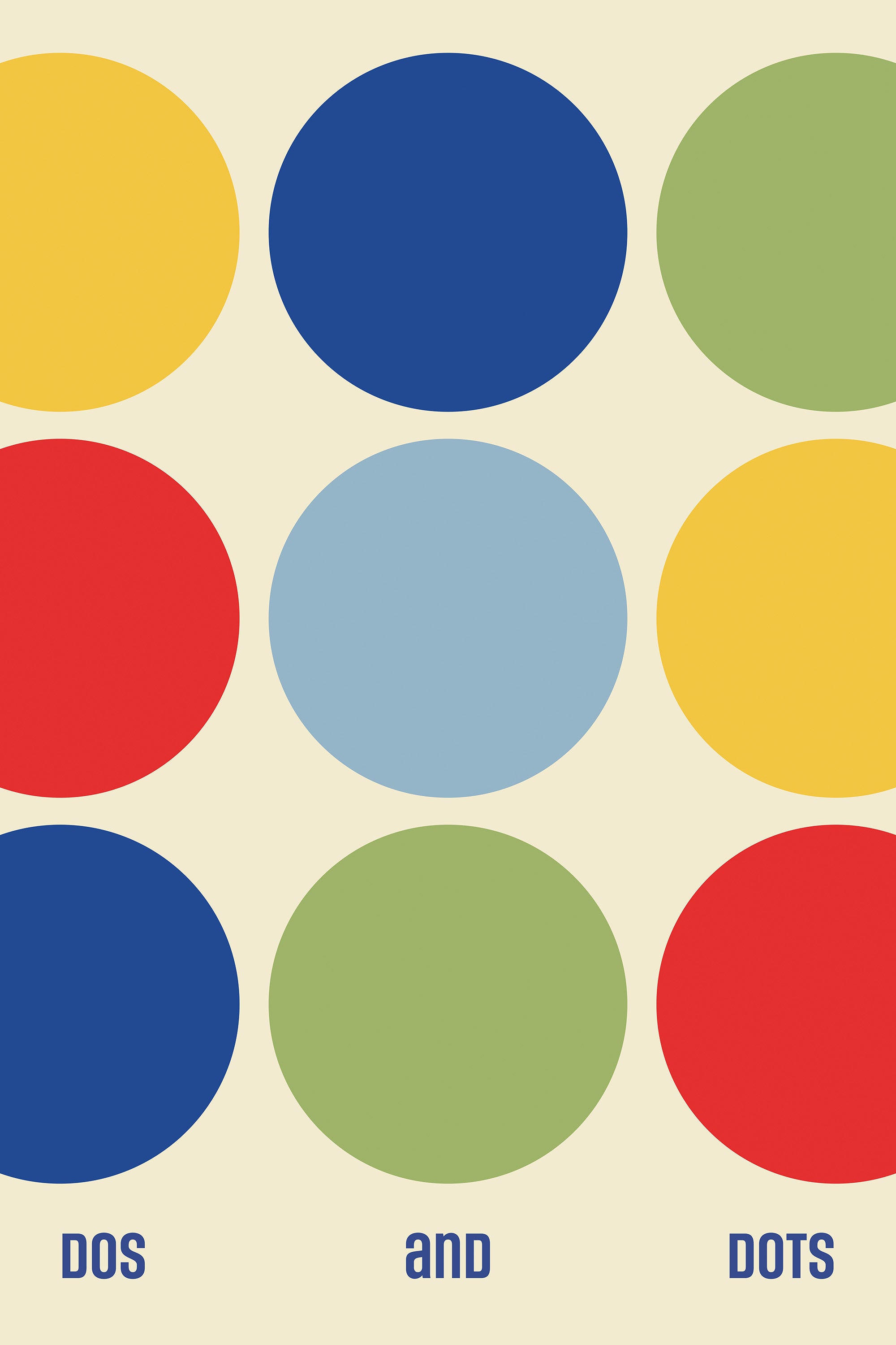 Dos and Dots Print