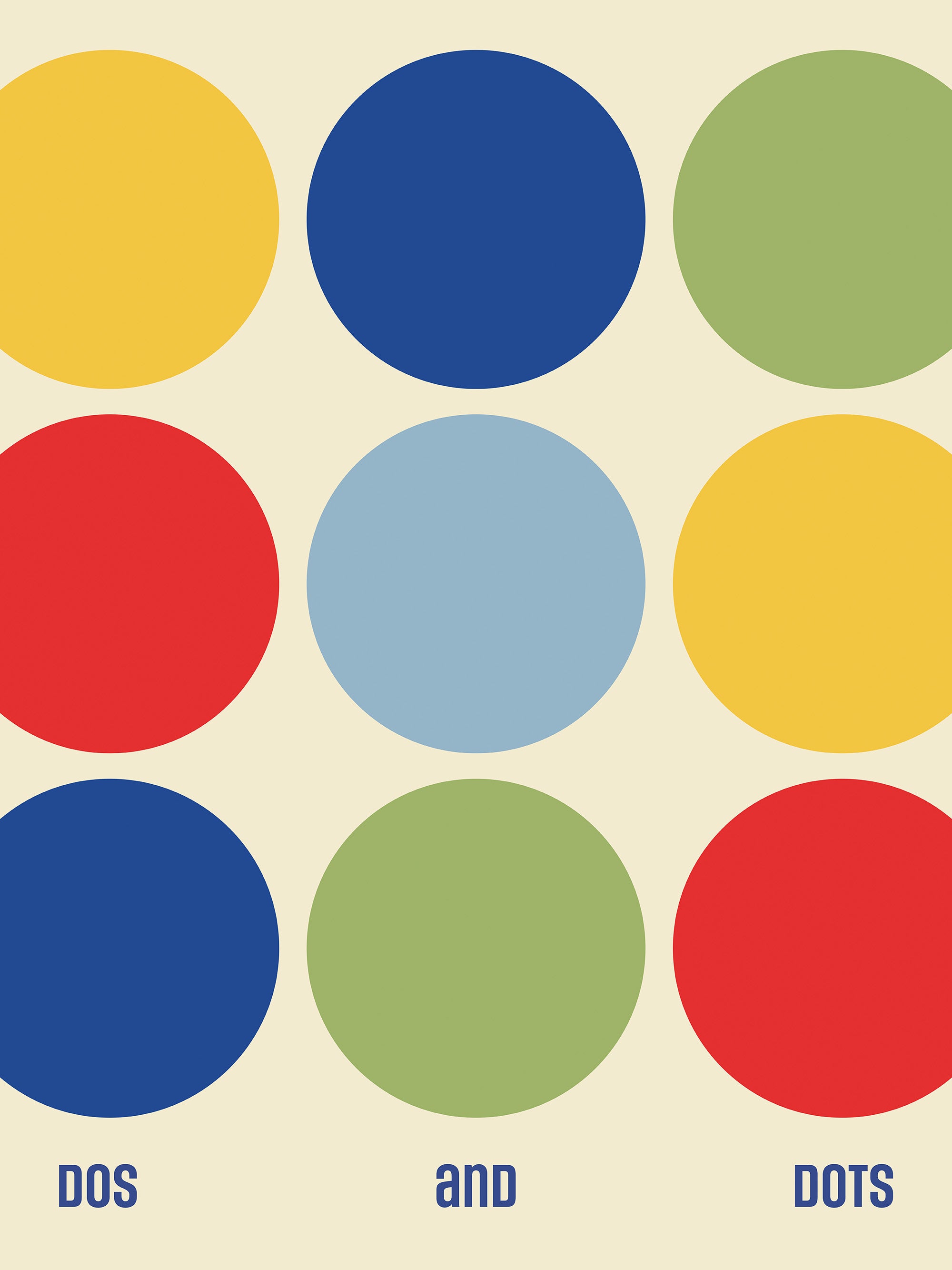 Dos and Dots Print