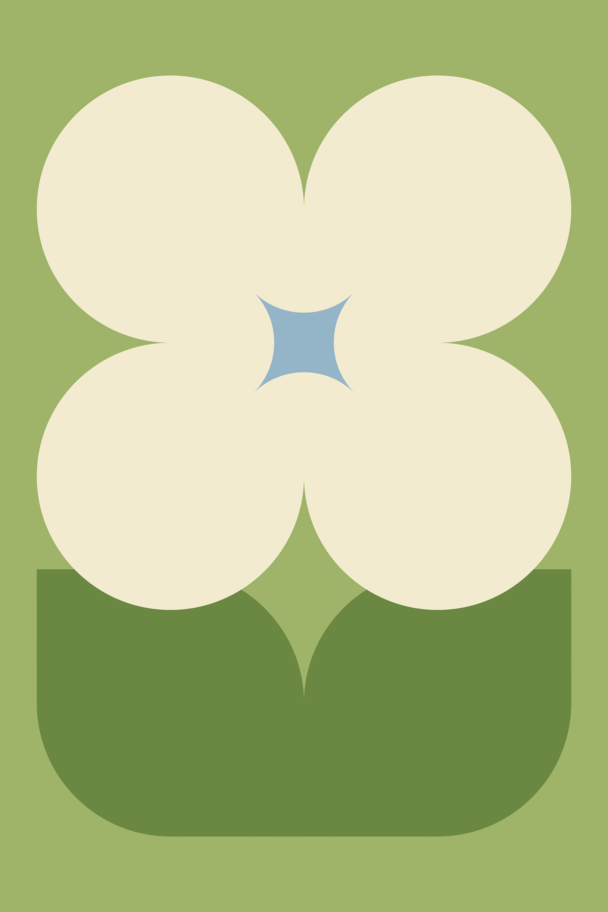 Bold Clover Print