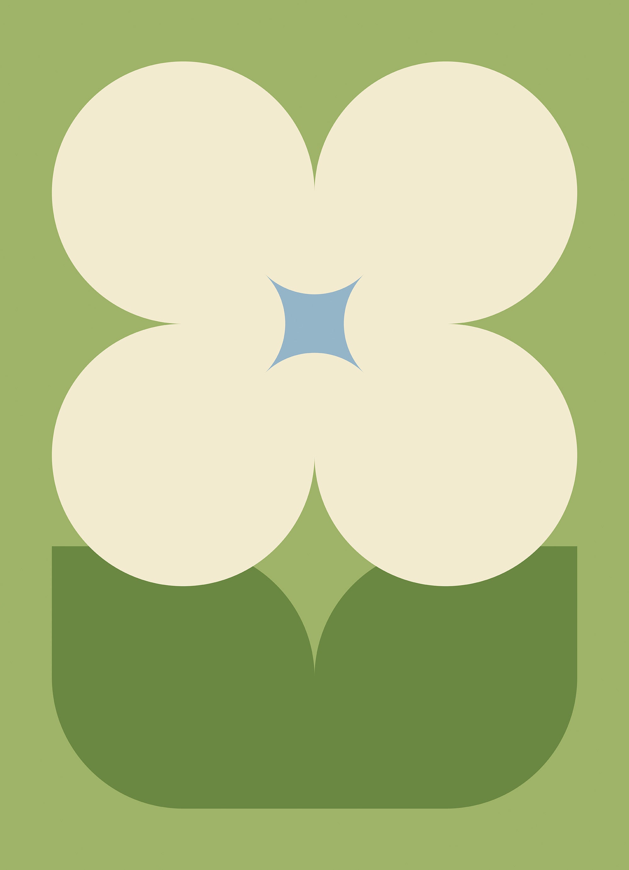 Bold Clover Print