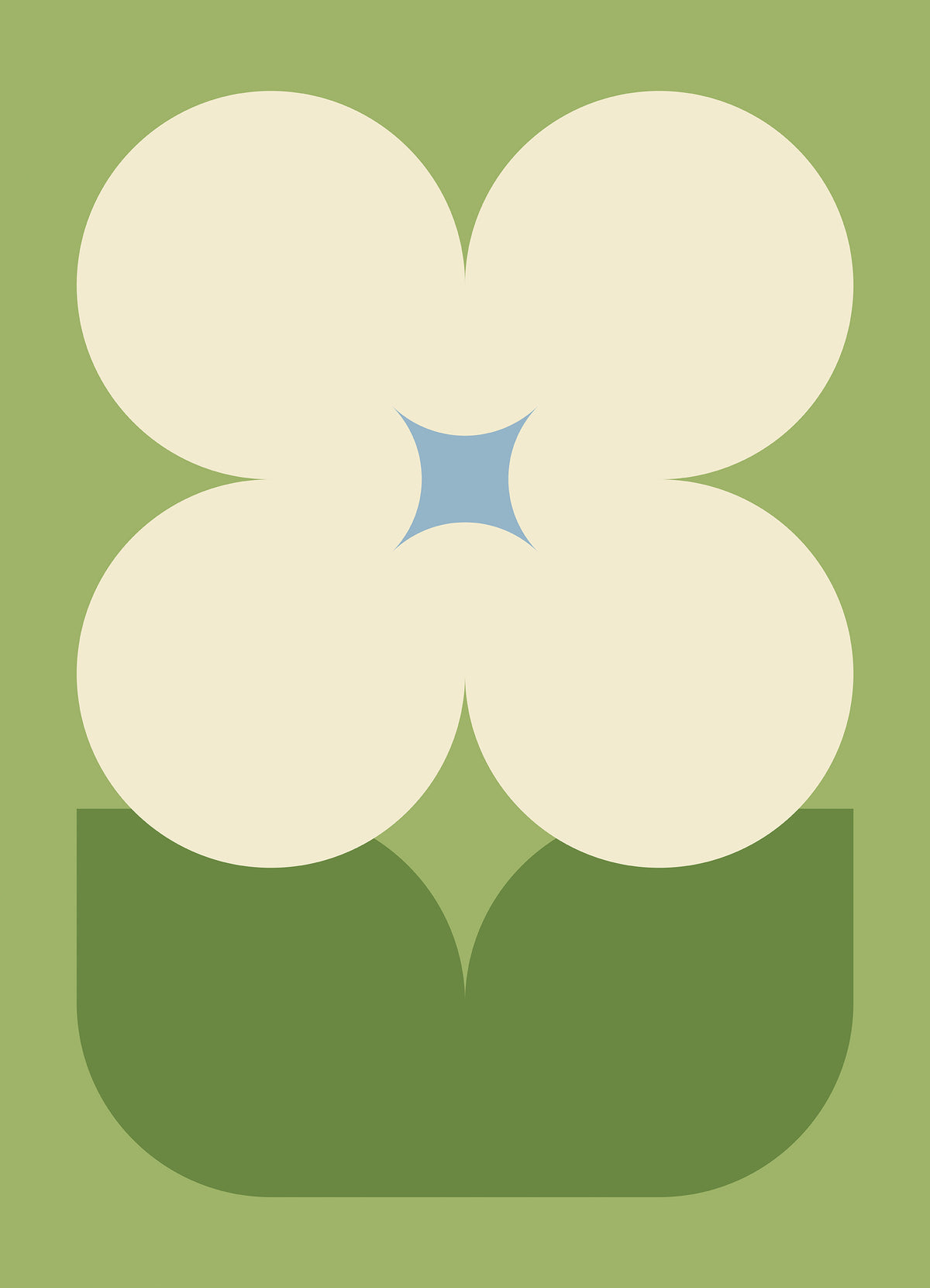 Bold Clover Print