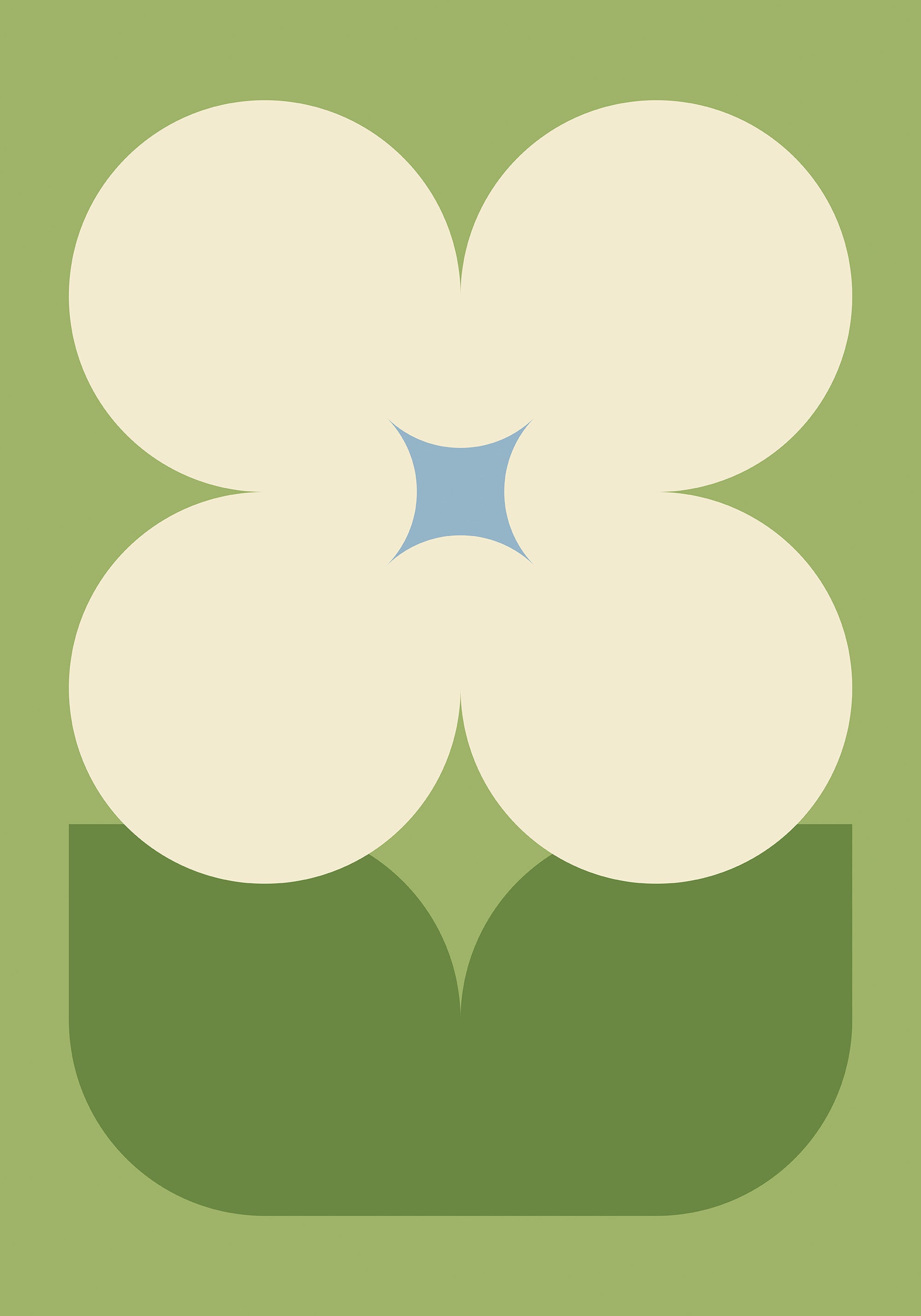 Bold Clover Print