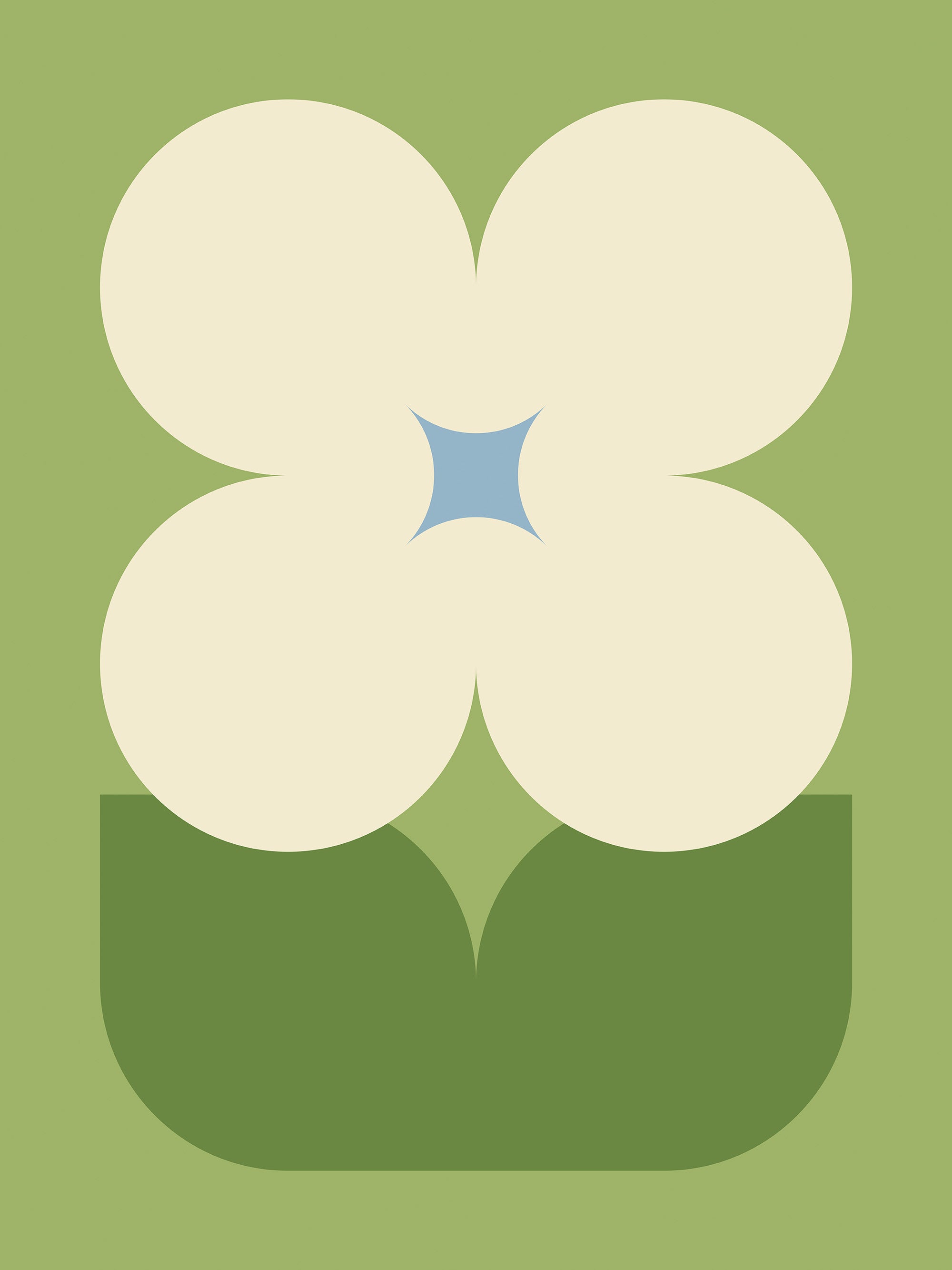 Bold Clover Print