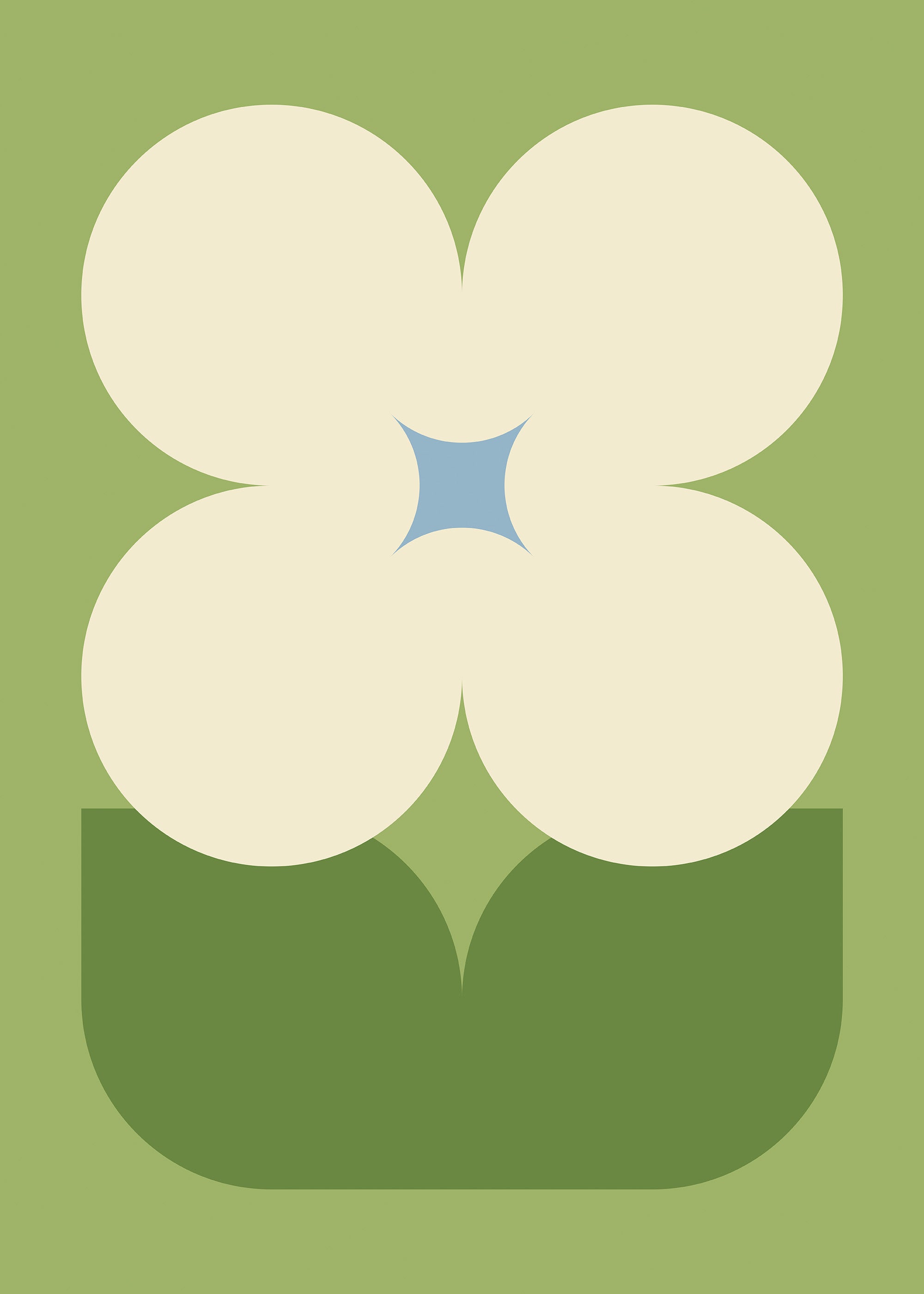 Bold Clover Print