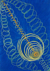 Print - Primordial Chaos, No.16 by Hilma af Klint