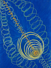 Print - Primordial Chaos, No.16 by Hilma af Klint