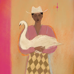 Studio Vreeken - Swan Lady No2 Print