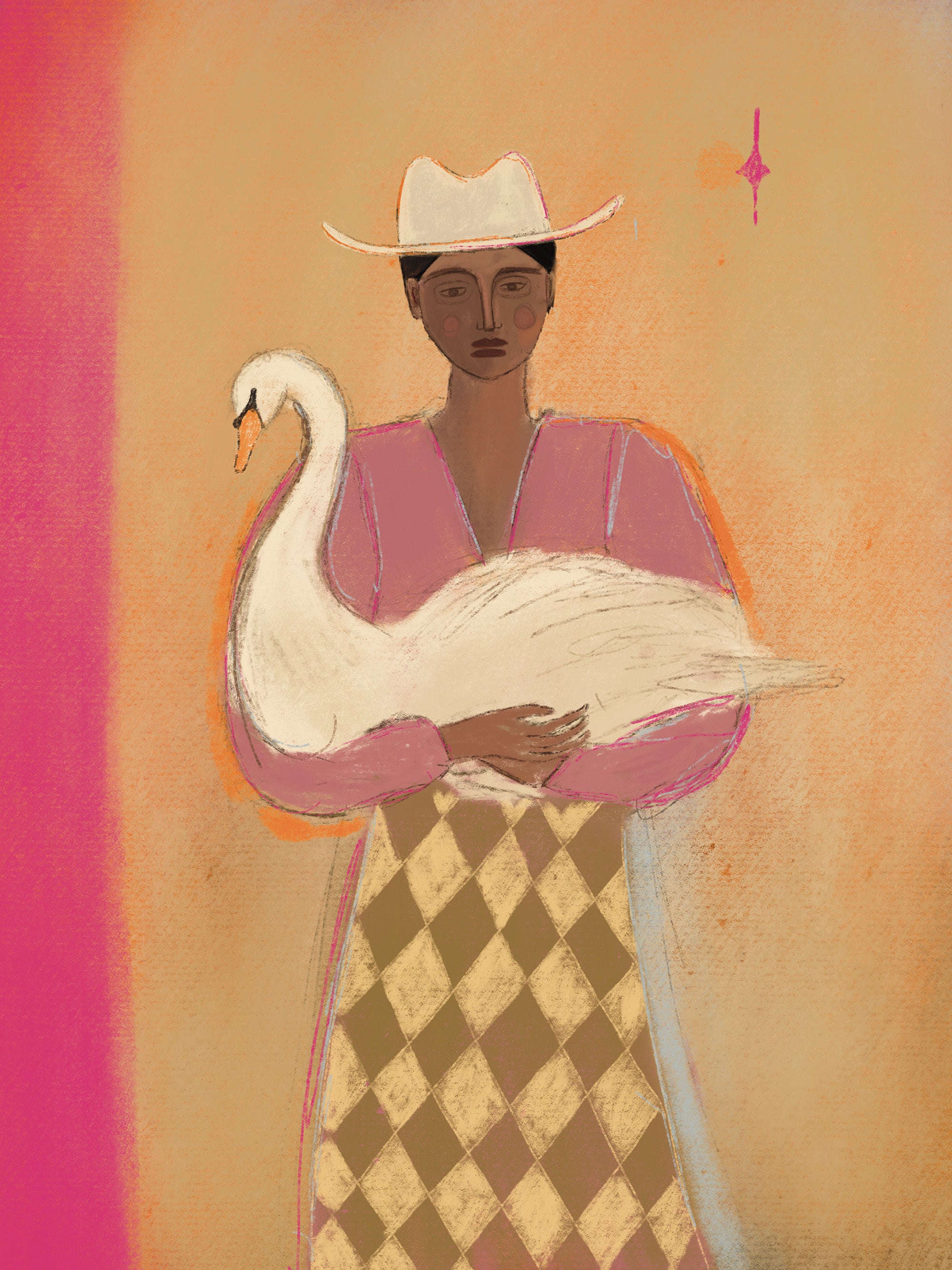 Studio Vreeken - Swan Lady No2 Print