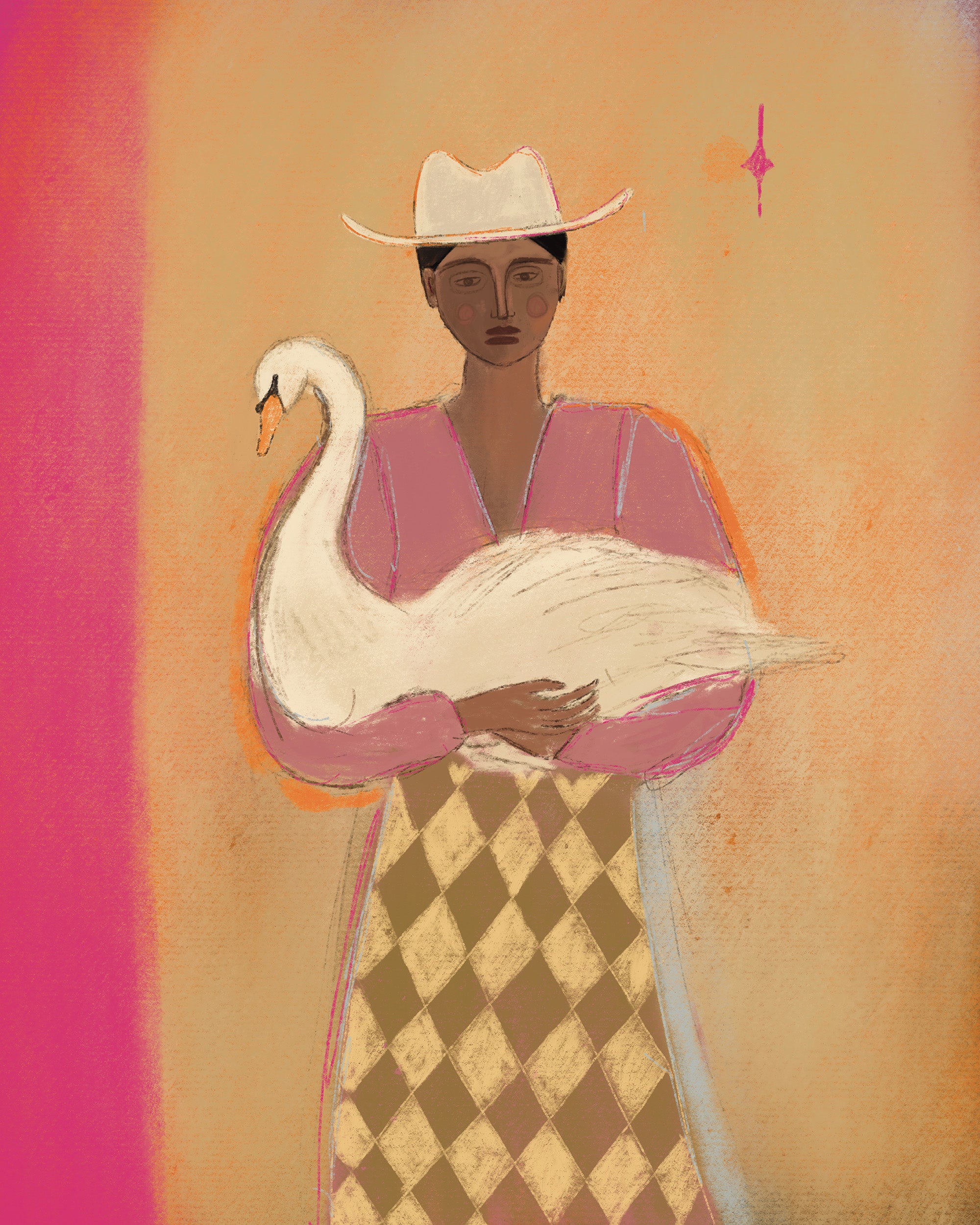 Studio Vreeken - Swan Lady No2 Print