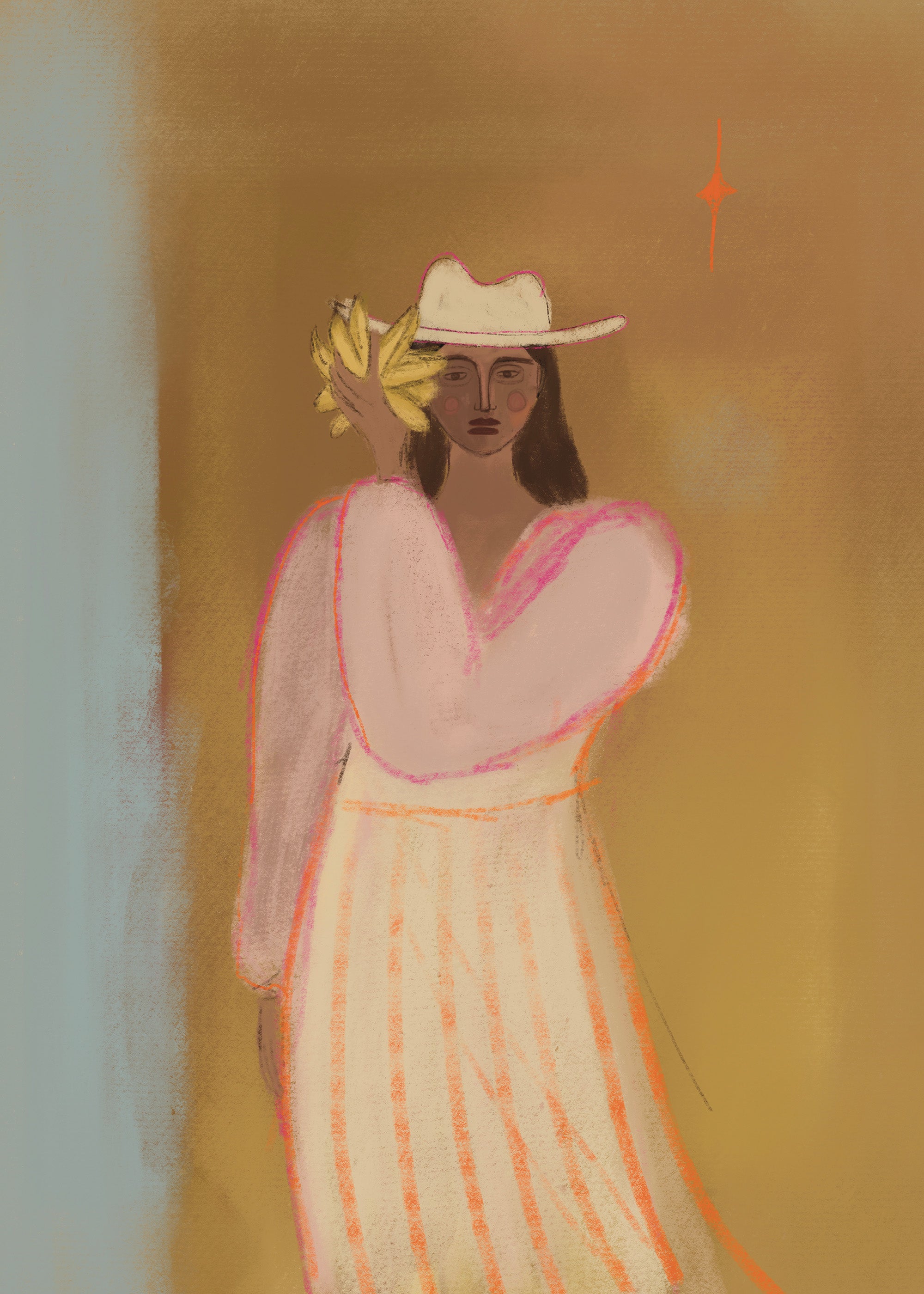 Studio Vreeken - Banana Girl Print