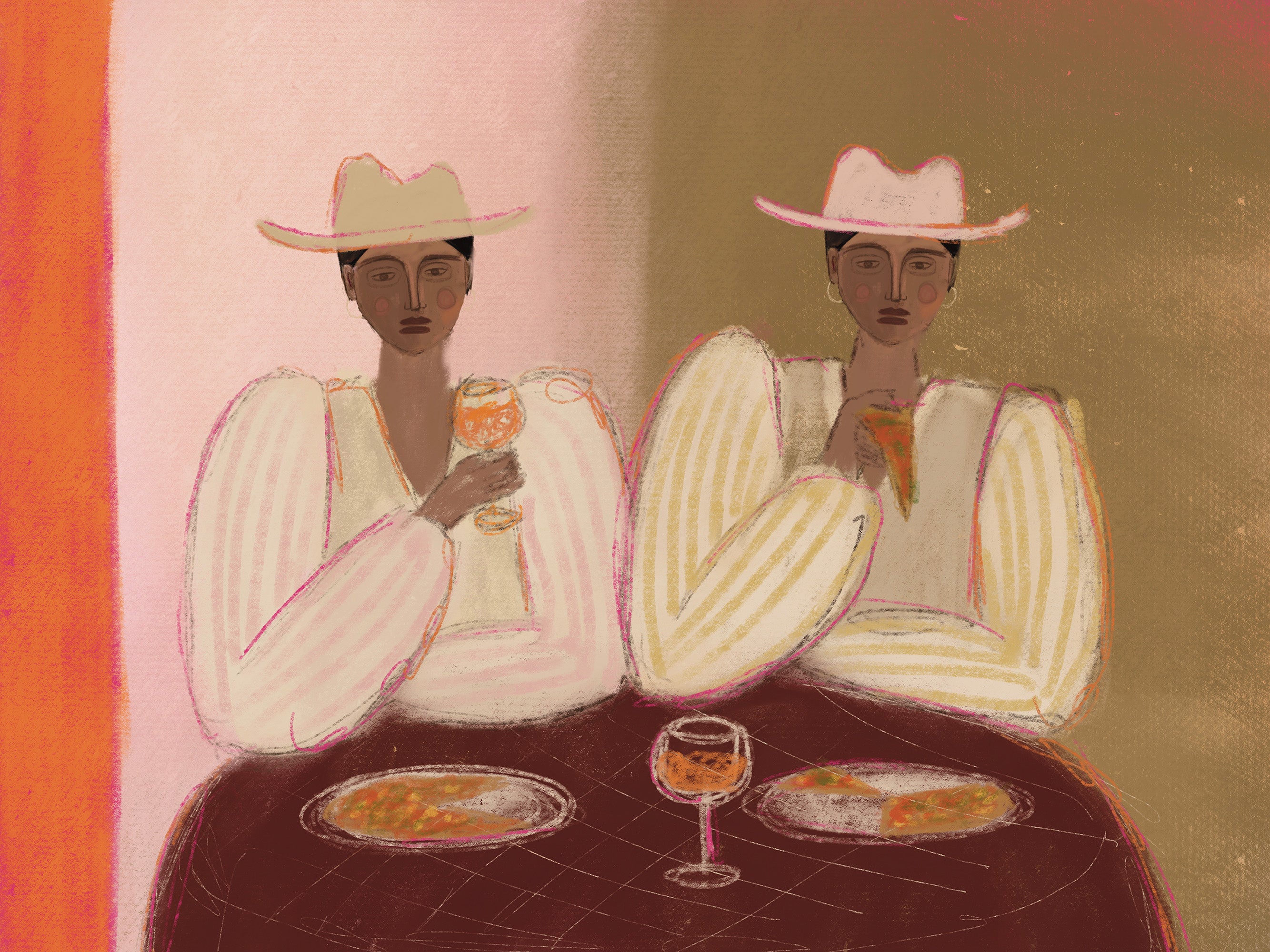 Studio Vreeken - Aperol Pizza Party Print