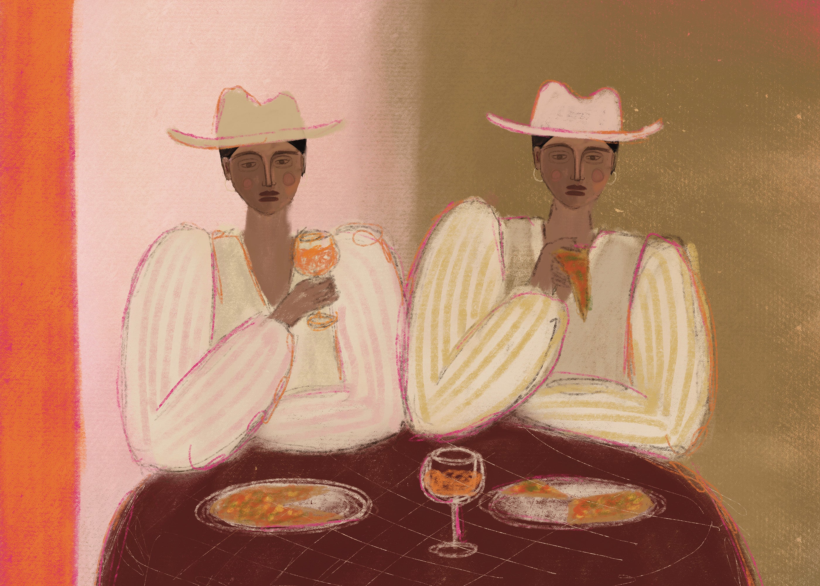 Studio Vreeken - Aperol Pizza Party Print