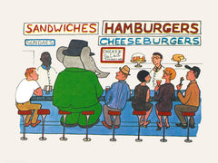 Babar - Babar Comes to America Print