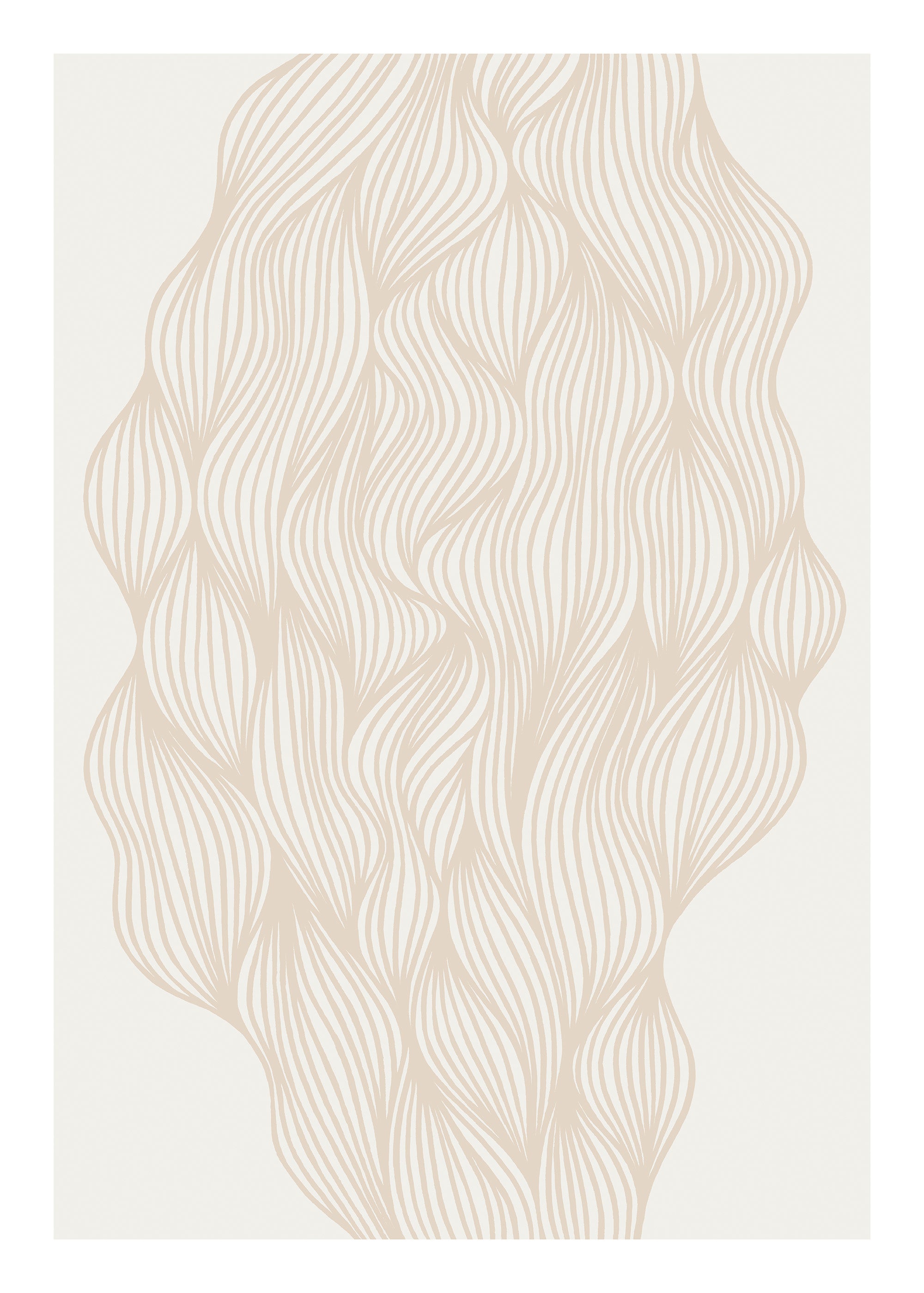Abstract Lines No1 Print