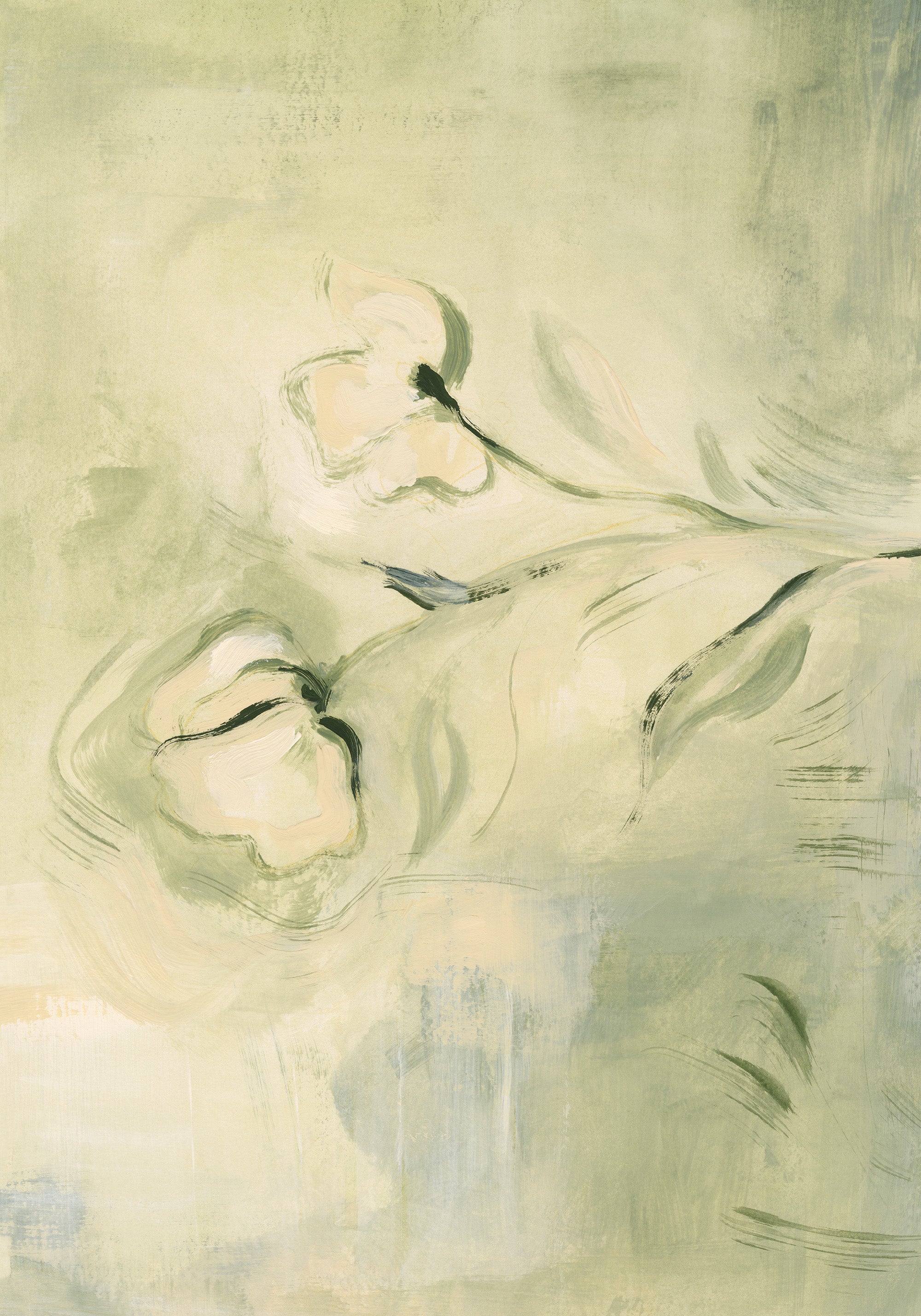 Fading Florals No1 Print
