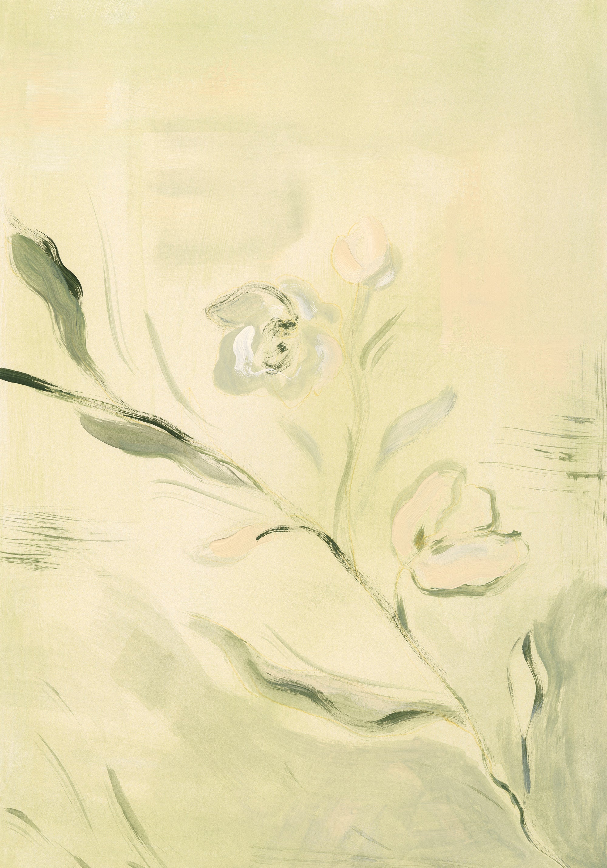 Fading Florals No2 Print