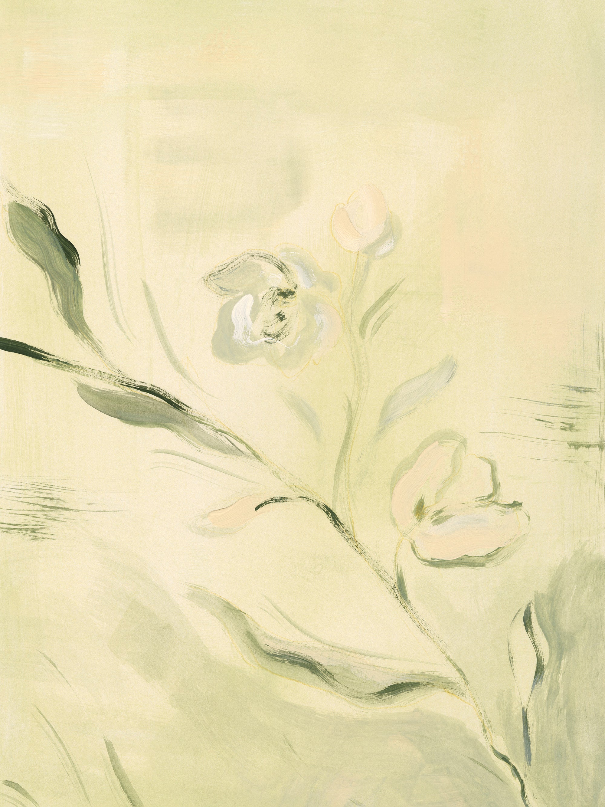 Fading Florals No2 Print