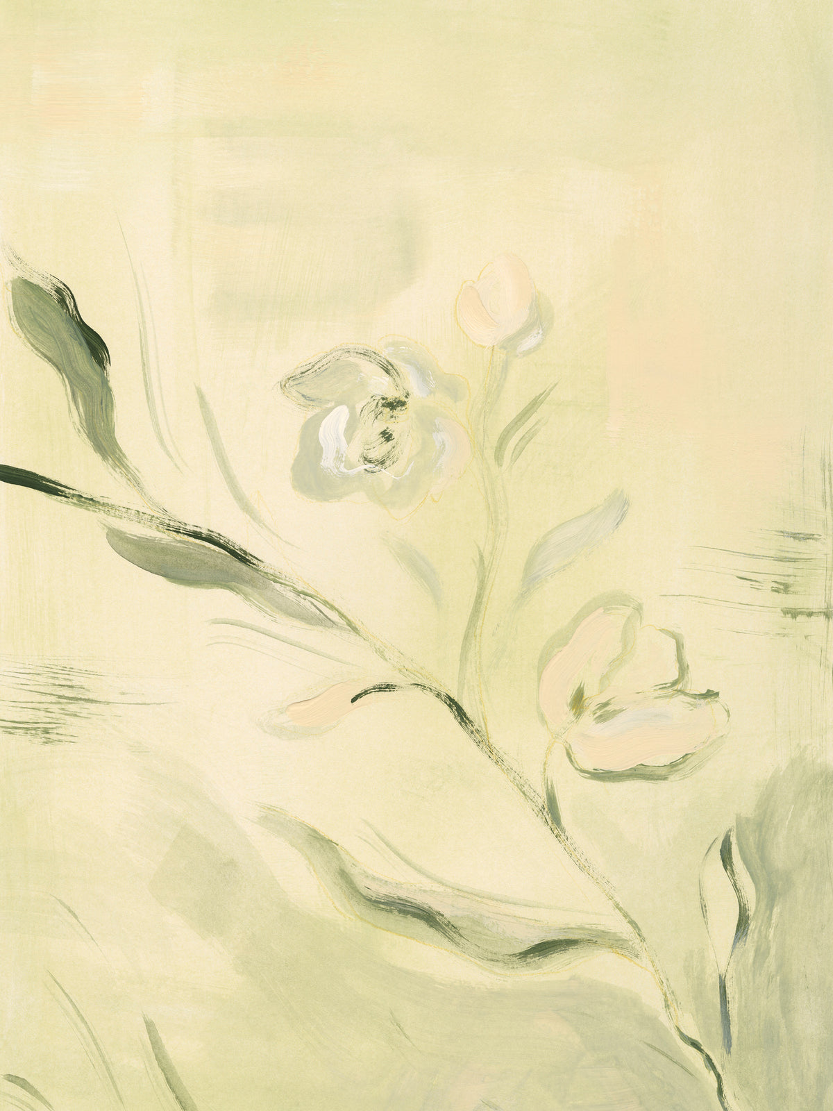 Fading Florals No2 Print