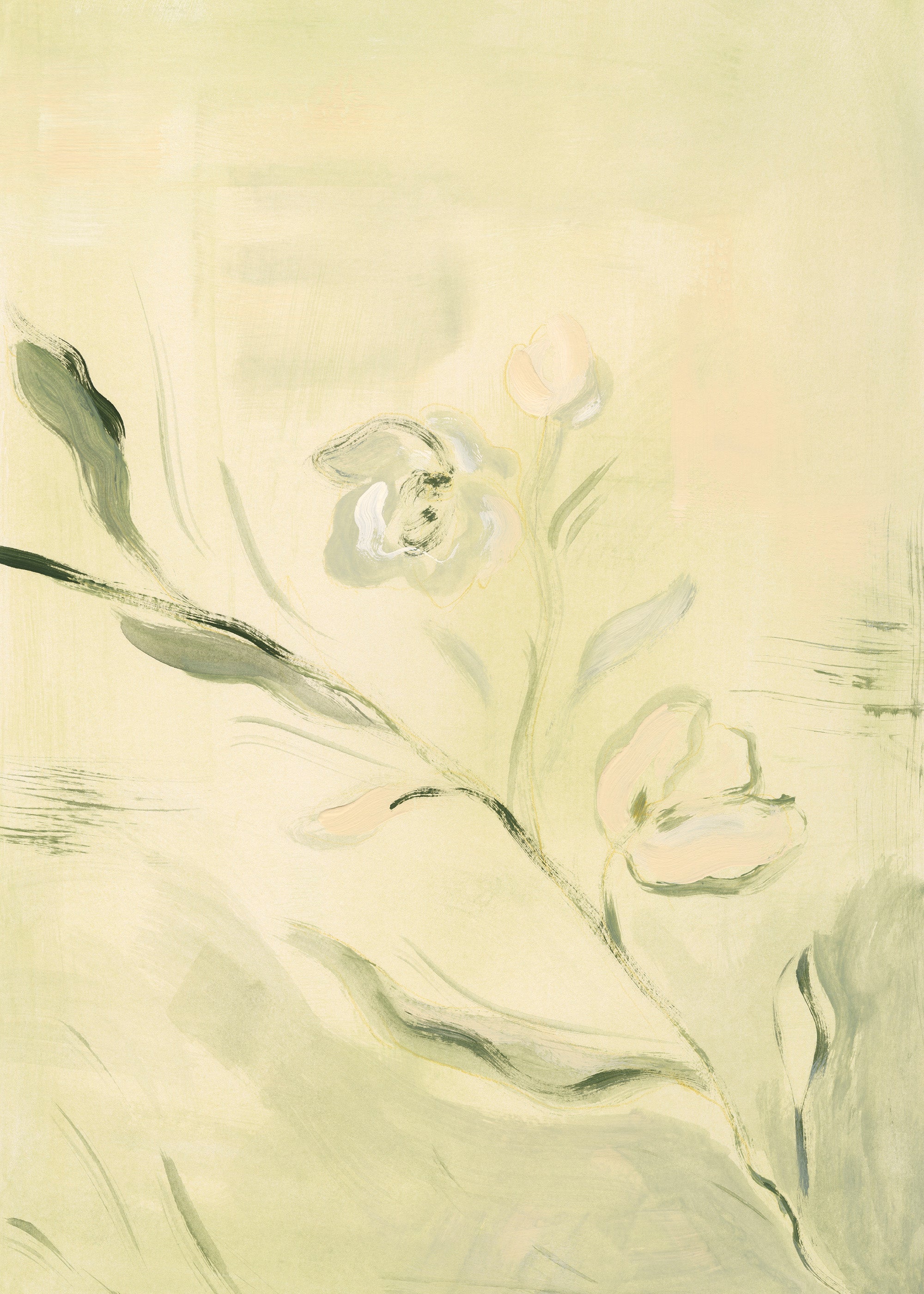 Fading Florals No2 Print