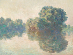 Monet - The Seine at Giverny Landscape Print