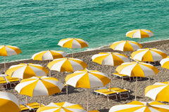 Seaside Parasols Print