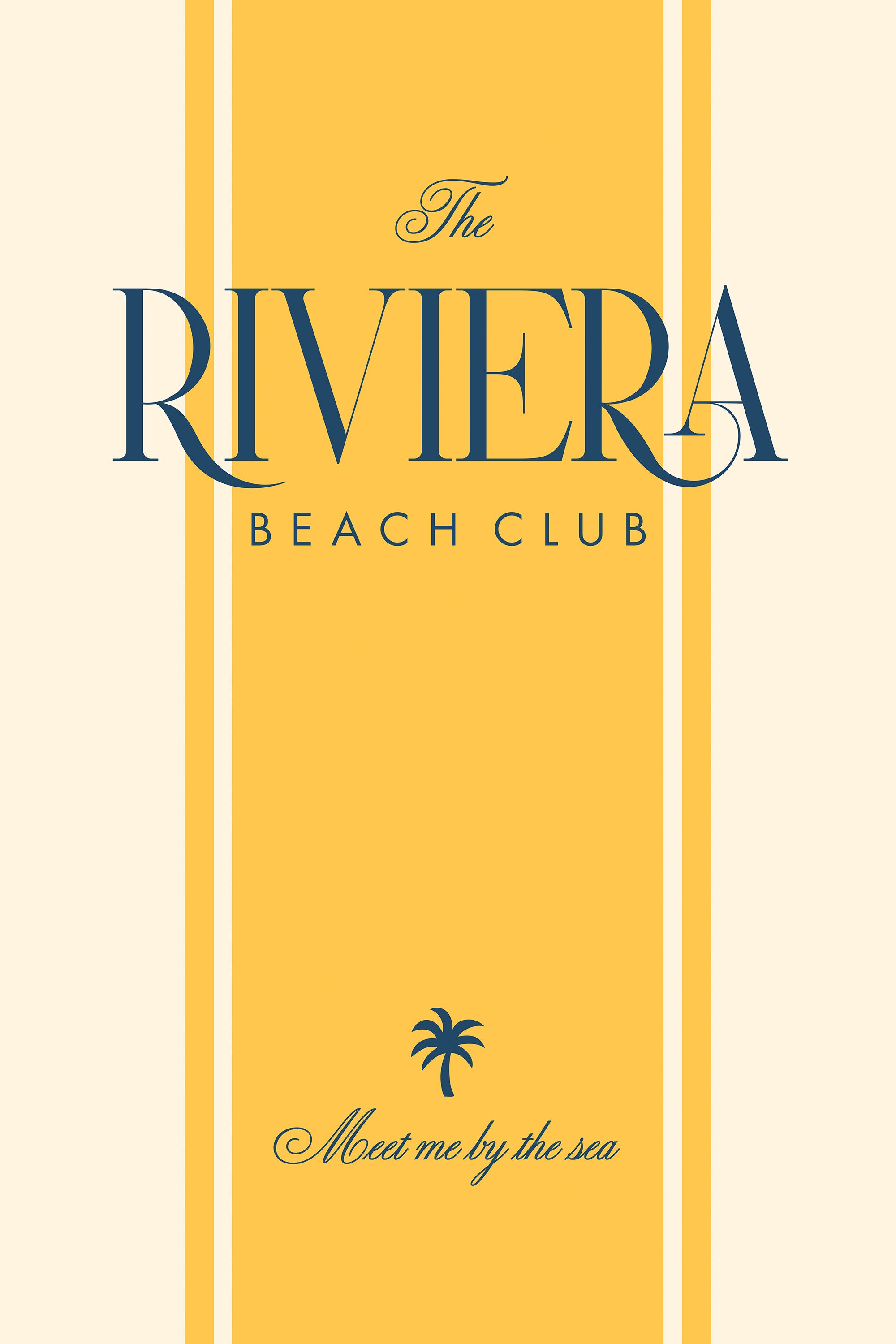 The Riviera Beach Club Print