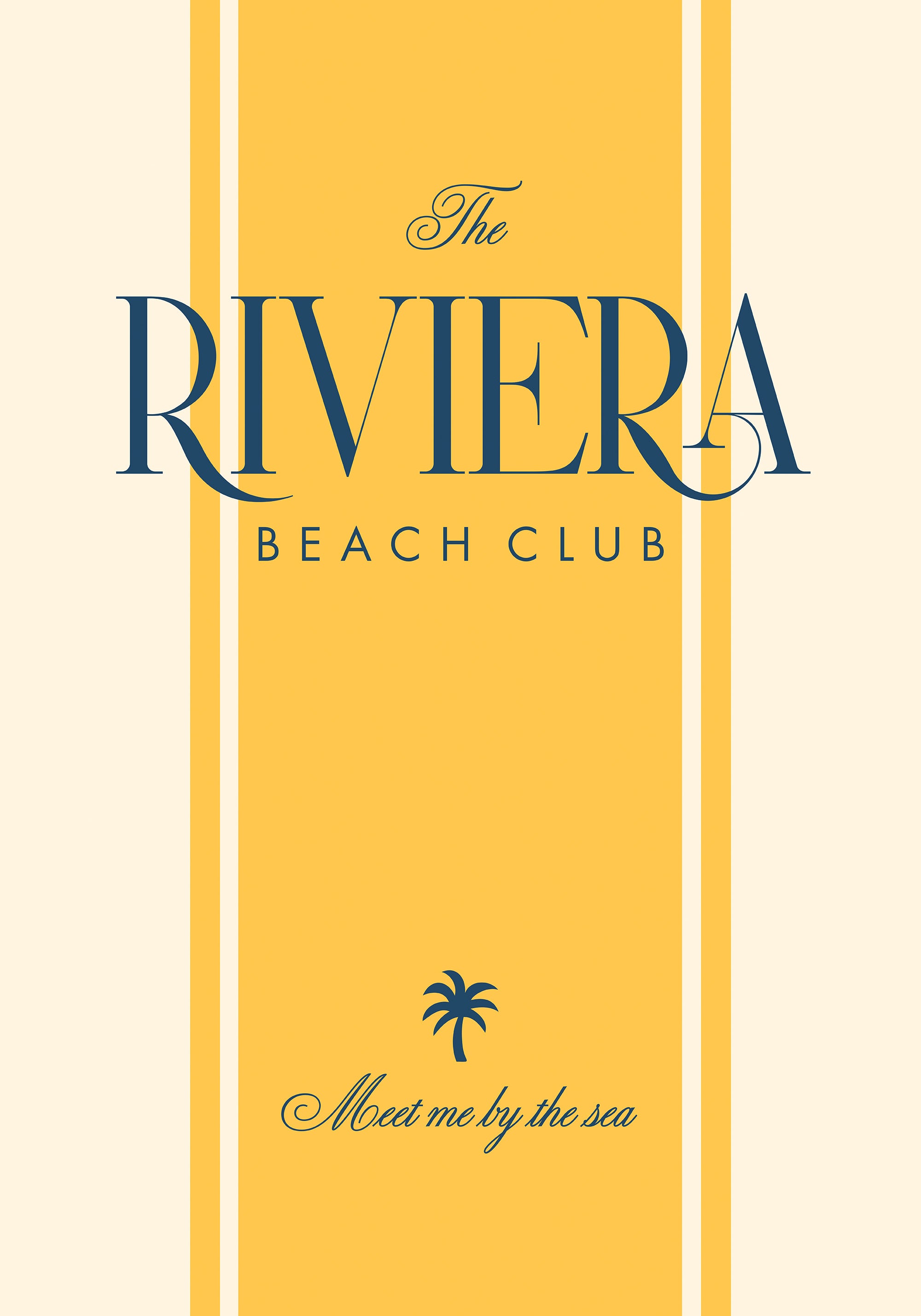The Riviera Beach Club Print