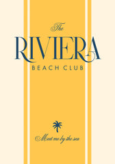 The Riviera Beach Club Print