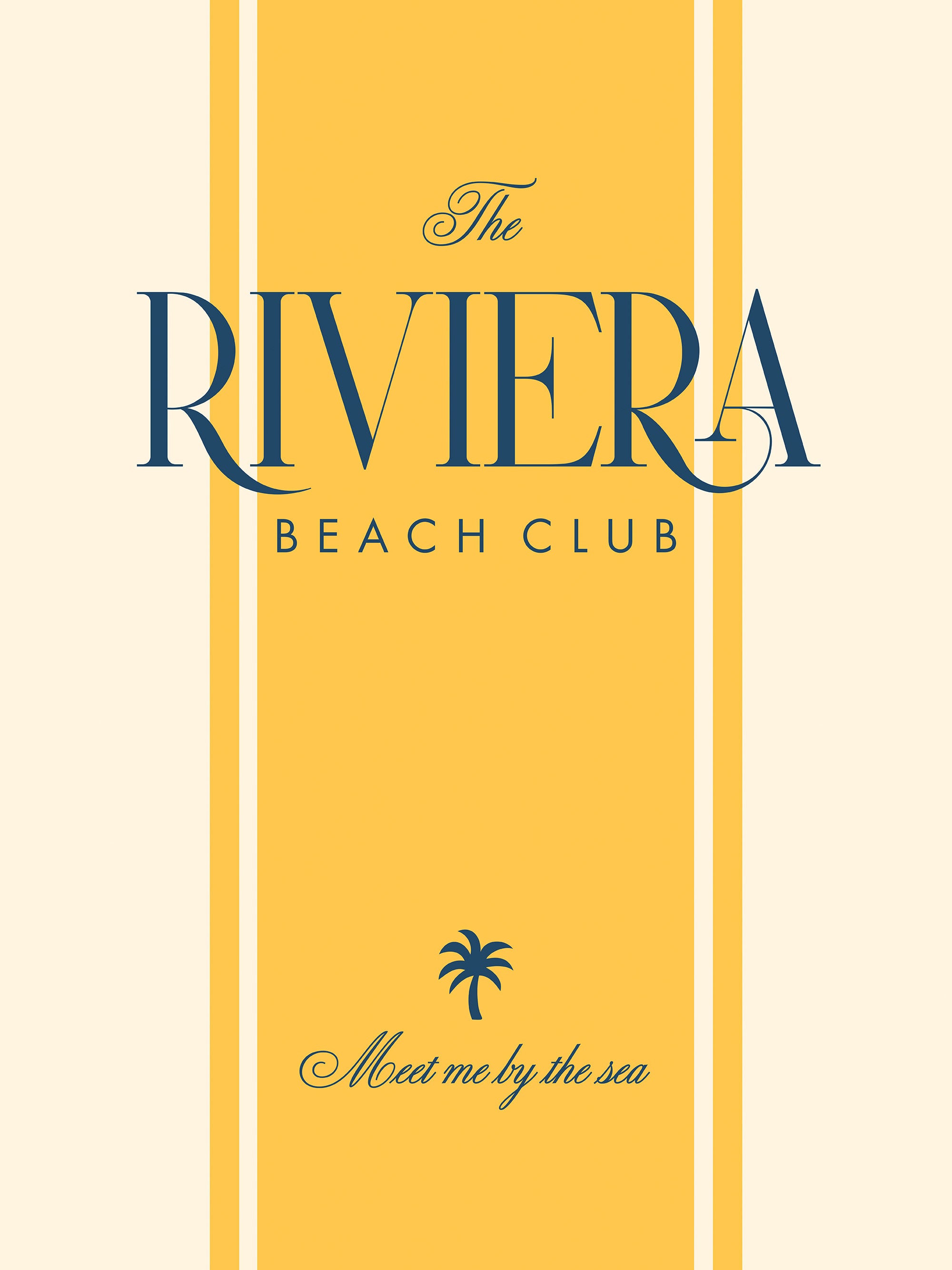The Riviera Beach Club Print