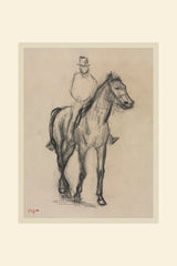 Edgar Degas - Horse and Rider Print