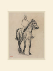 Edgar Degas - Horse and Rider Print
